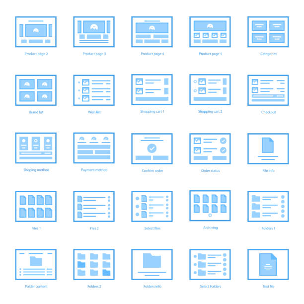 Web Interface Icons Pack Here we are offering web interface flat icons pack with best design of visuals. Editable vectors are easy to use. If you will hold this set you will feel it is appropriate for you. pac man vector stock illustrations