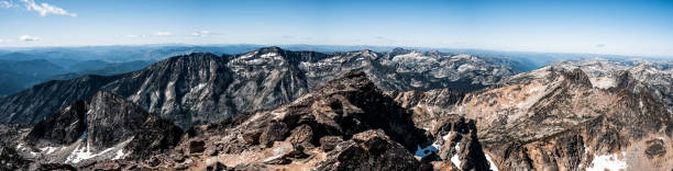 The Bitterroot Mountains of the Selway-Bitterroot Wilderness.  Montana, USA