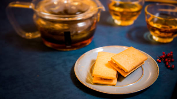 istock pineapple cake is famous traditional Taiwanese pastry (Moon cake, Mid-Autumn Festival ) 1165640976