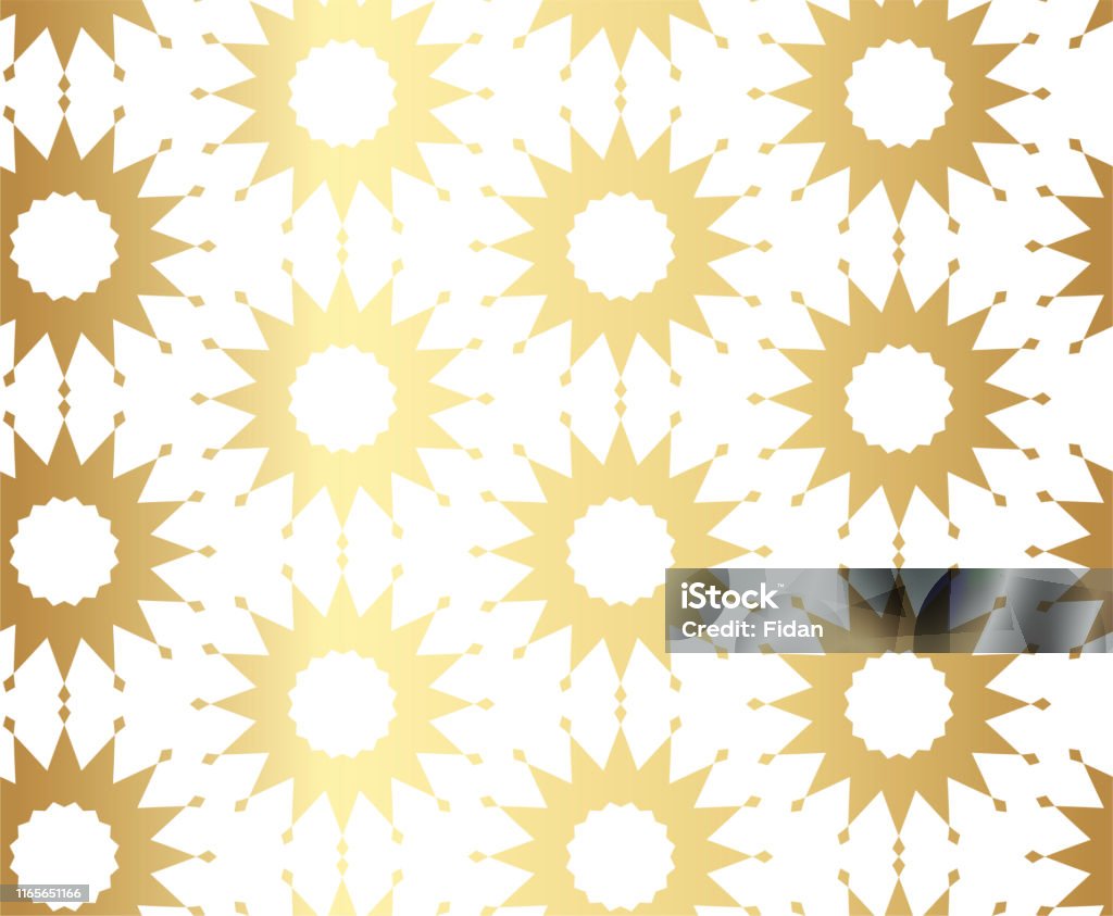 Gold Repeat Pattern Seamless Vector Gold Pattern Repeat Golden Abstract Background For ...