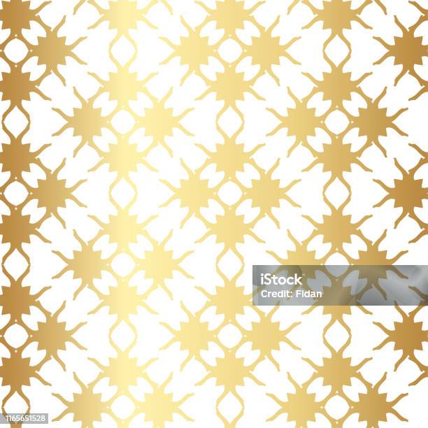 Gold Repeat Pattern Seamless Vector Gold Pattern Repeat Golden Abstract Background For ...