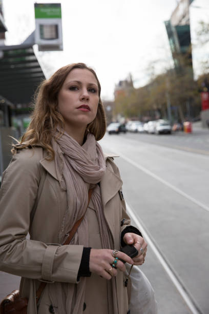 istock Waiting for the Tram on Bourke Street Melbourne 1165653363
