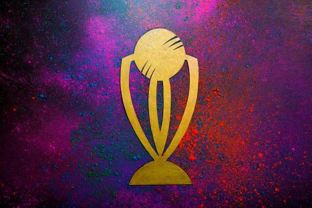 Jalgaon, Maharashtra / India - June 23, 2019 : Cricket Sport cup trophy , Jalgaon, Maharashtra / India - June 23, 2019 : Cricket Sport cup trophy , cricket trophy stock pictures, royalty-free photos & images