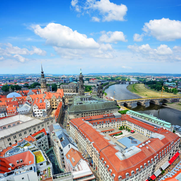 istock Aerial view of Dresden, Germany 1165670854