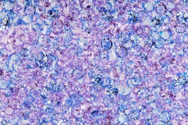 istock Background from blue, fuchsia, lilac, violet shiny gems. High resolution photo. 1165671186