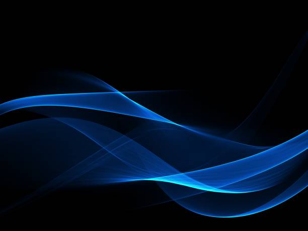 istock Abstract Business Soft Blue Wave Template Brochure Flyer Background 1165680911