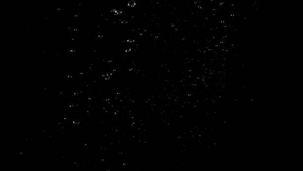 istock Water bubbles floating after splash underwater and black background which represent freshness of carbonate drink such as cola or soda and refreshing feeling of food product and texture. 1165681286