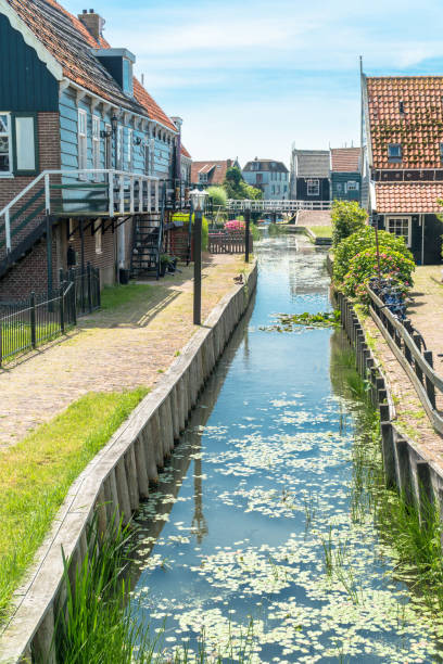 istock Canal in Marche, Netherlands 1165685632