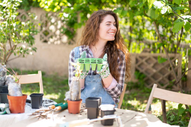 istock I'm happy in my garden 1165692997