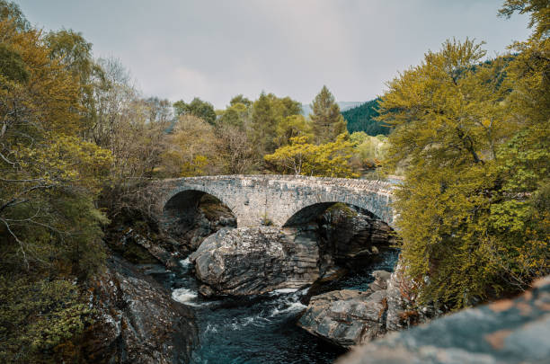 istock Thomas Telford Bridge at Invermoriston in Scotland 1165693770
