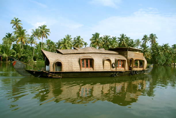 istock A typical houseboat of Kerela. 1165694708