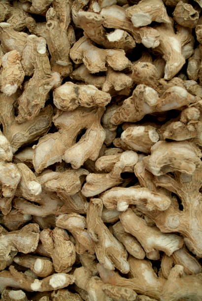 istock Close-up of dried ginger. 1165696081
