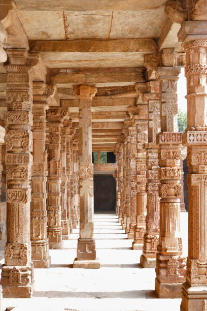 istock Ruins At Qutab Minar Complex, Delhi, India, UNESCO, World Heritage Site. 1165696713