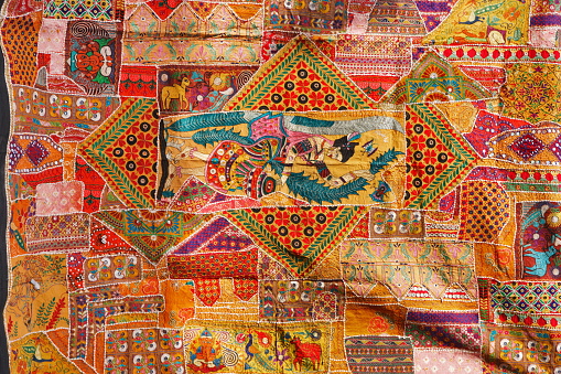 Rajasthani handicraft, Jaisalmer, Rajasthan, India
