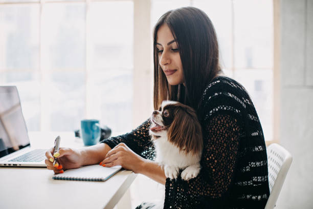 istock Woman working from home 1165699397