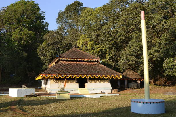 istock Temple in village, India 1165701136