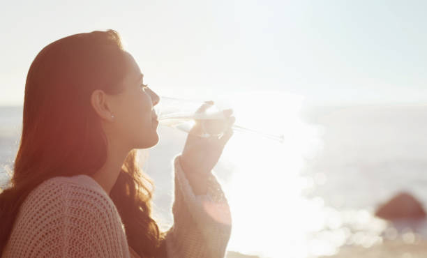 istock The best way to enjoy the sunset is with some wine 1165702719