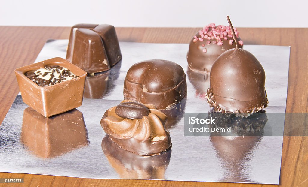 De chocolate belgas - Royalty-free Açúcar Foto de stock