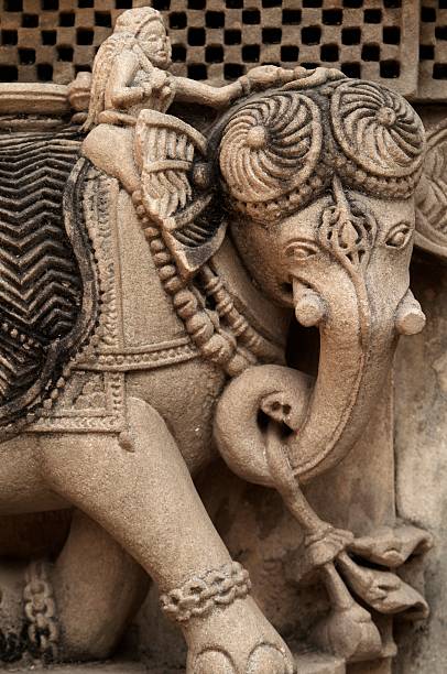 istock Woman Riding An Elephant 116570714