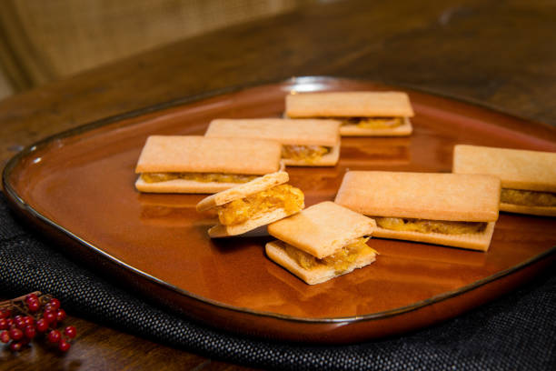 istock pineapple cake is famous traditional Taiwanese pastry (Moon cake, Mid-Autumn Festival ) 1165712887