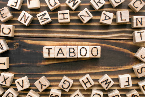 istock Taboo - word from wooden blocks with letters 1165716266