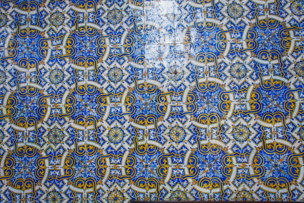 istock Famous ceramic tile of Portugal - azulejo 1165720253