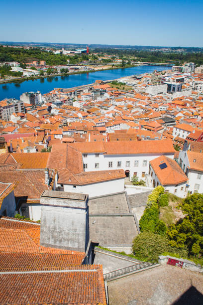 istock a view on the old portuguese town from the university hill 1165720286