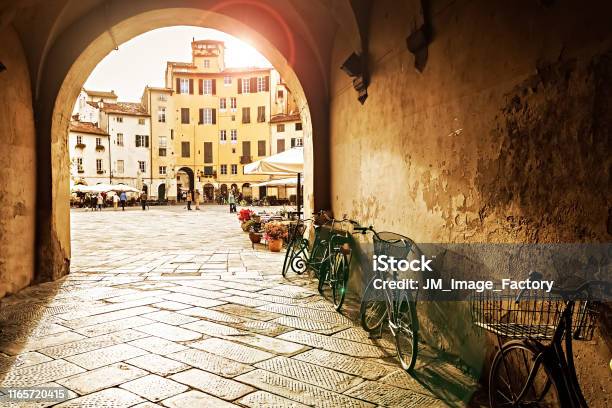 Sunset In Lucca Italy Stock Photo - Download Image Now - Italy, Lucca, Tuscany