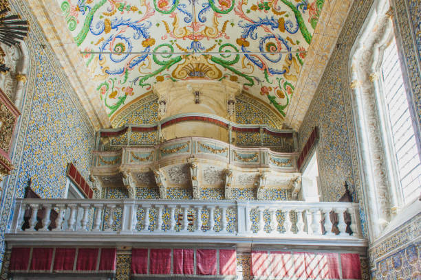 istock a choir in a baroque church 1165720572