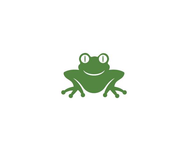 Frog Template Frog Template vector illustration toad illustrations stock illustrations