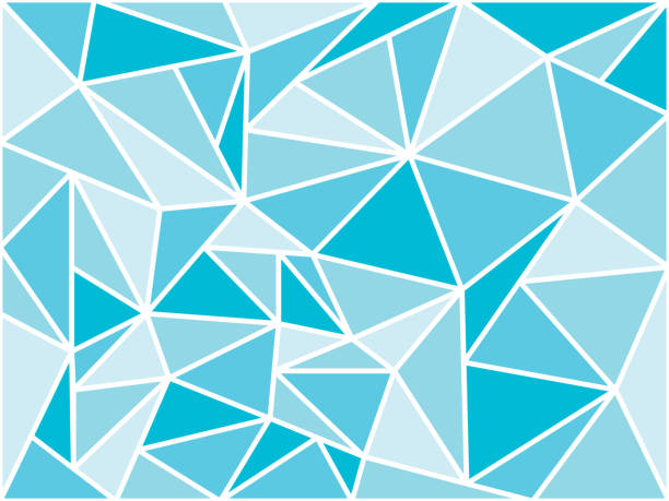 Ilustración de Fondo Geométrico Abstracto Con Triángulos Fondo De Pantalla  Horizontal Azul Estilo De Poli Bajo y más Vectores Libres de Derechos de  Patrones visuales - iStock
