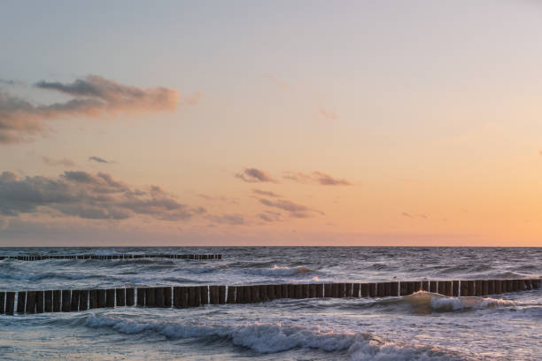 istock Baltic sea and sunset sky 1165724860