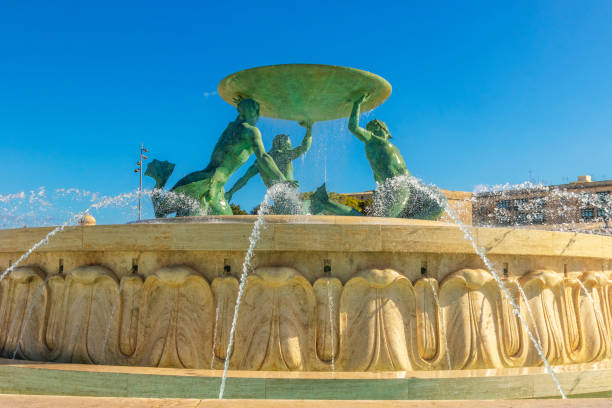 istock The famous Triton fountain Valletta Malta 1165727379