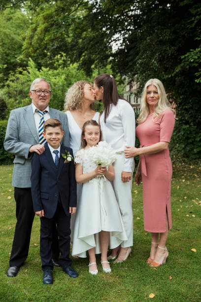 istock Family Wedding Portrait 1165734037