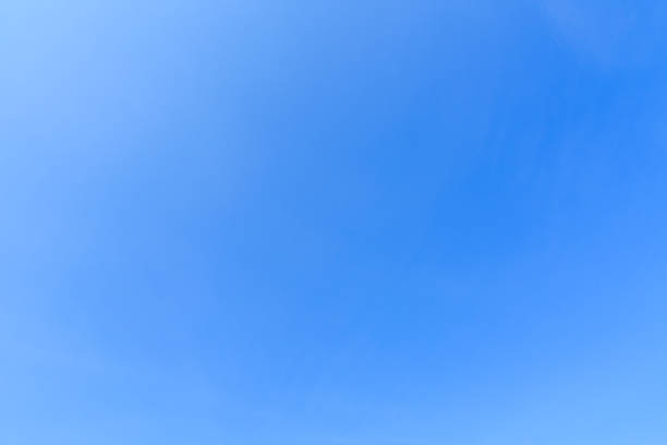 istock Natural background of clear blue sky 1165742461