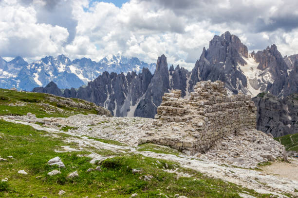 istock mountain trail in Dolomites 1165750673