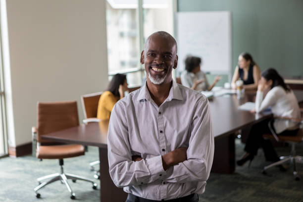 istock Mature African American businessman 1165754932