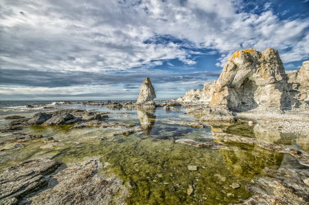 istock Raukar reefs on Gotland island, Sweden 1165755850