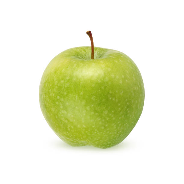 istock green apple isolated on a white background. 1165756986