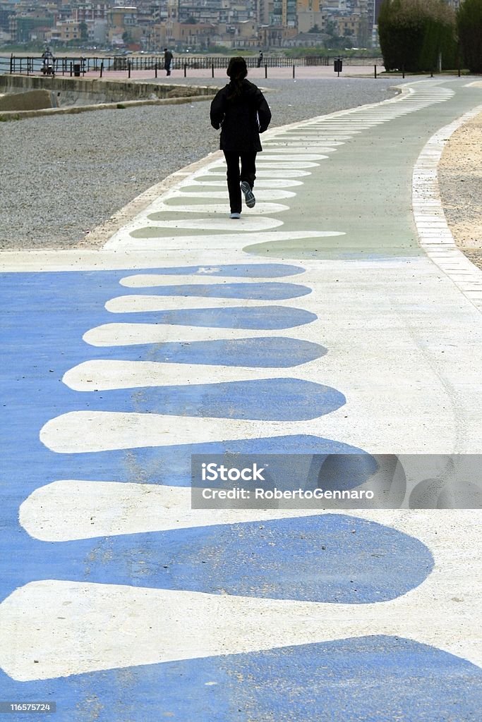 Corrida no parque - Foto de stock de Atividade Física royalty-free