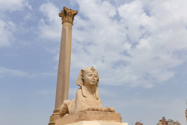 istock Pompey Pillar in Alexandria, Egypt 1165760861