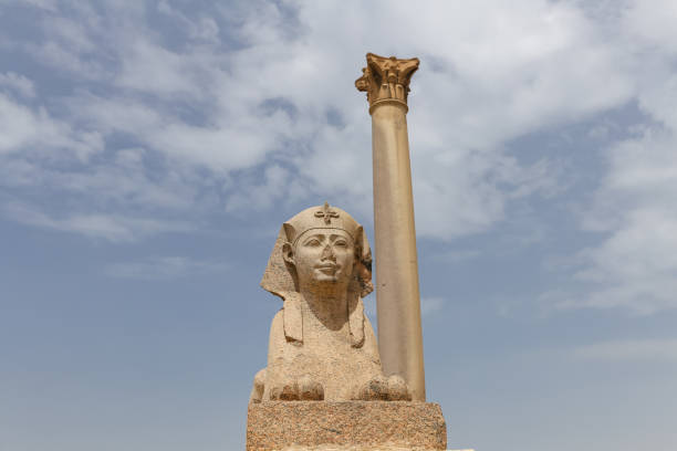 istock Pompey Pillar in Alexandria, Egypt 1165760873