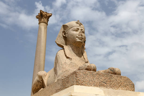 istock Pompey Pillar in Alexandria, Egypt 1165760877