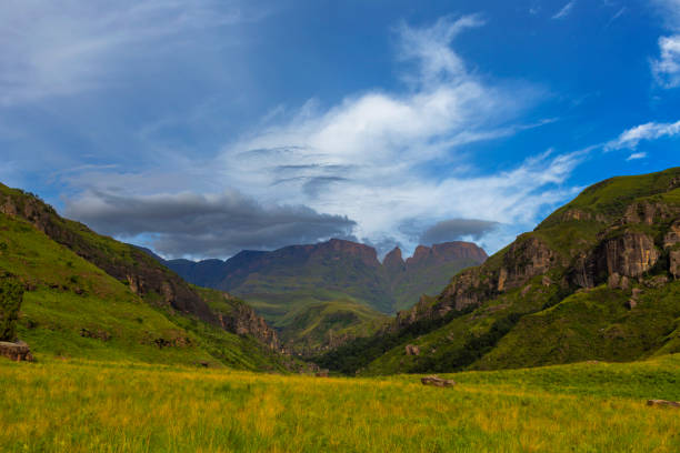 istock Early morning cold clouds over the mountain 1165767895