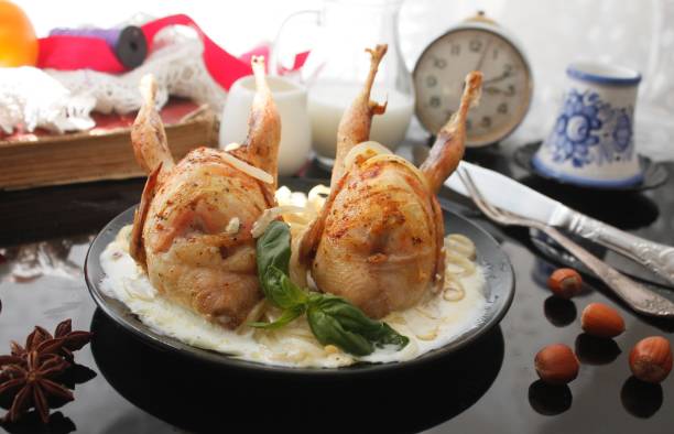 istock quail in milk and mustard sauce 1165767936