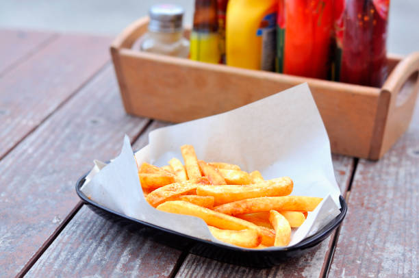 istock Great French fries while waiting for food 1165770163
