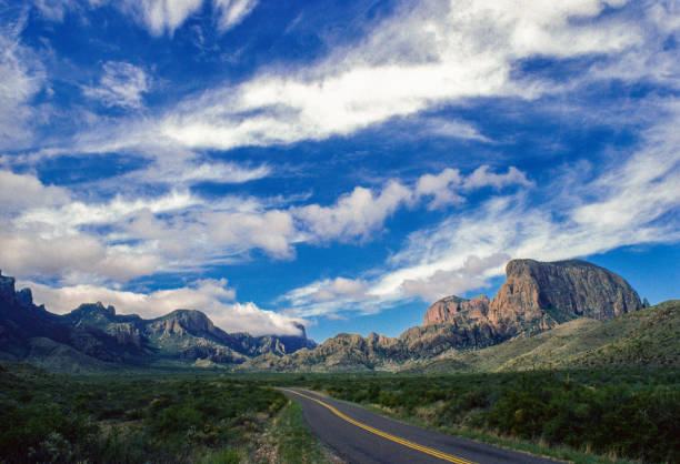 istock 1984 Big Bend NP - Winding Road into Chisos Basin 1165771643
