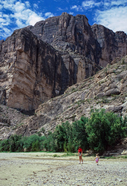 istock 1984 Big Bend NP - Hikers Enter Santa Elena Canyon 1165771739