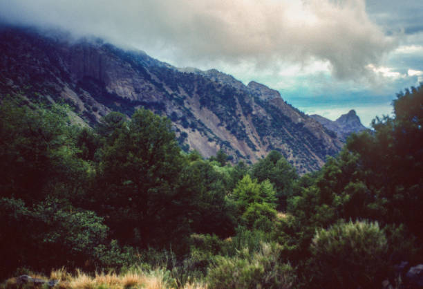 1984 Big Bend NP - Morning Clouds in Chisos Basin