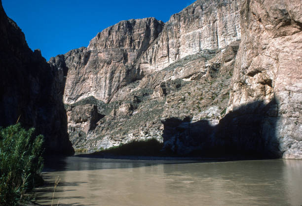 1984 Big Bend NP - Rio Grande River in Boquillas Canyon